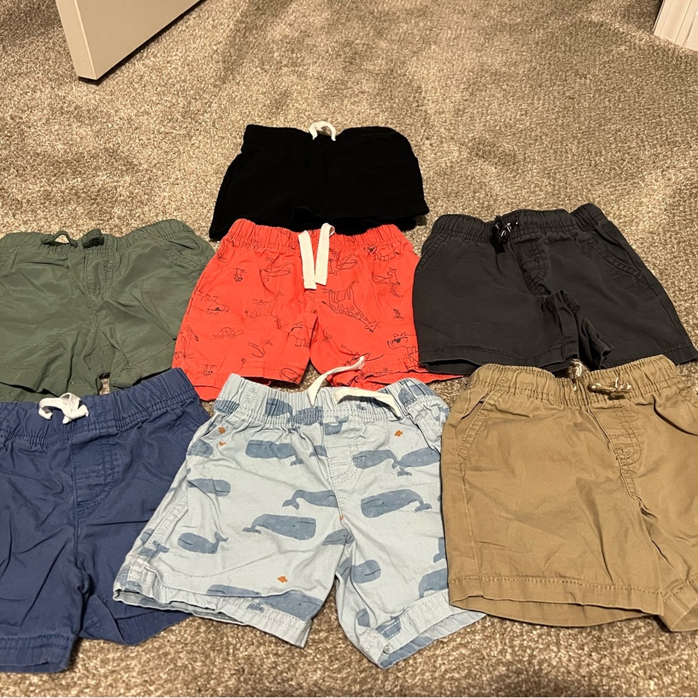 Kids' Assorted Color Shorts Set